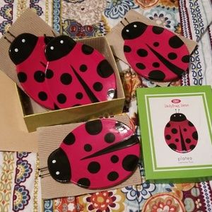 Ladybug plates
